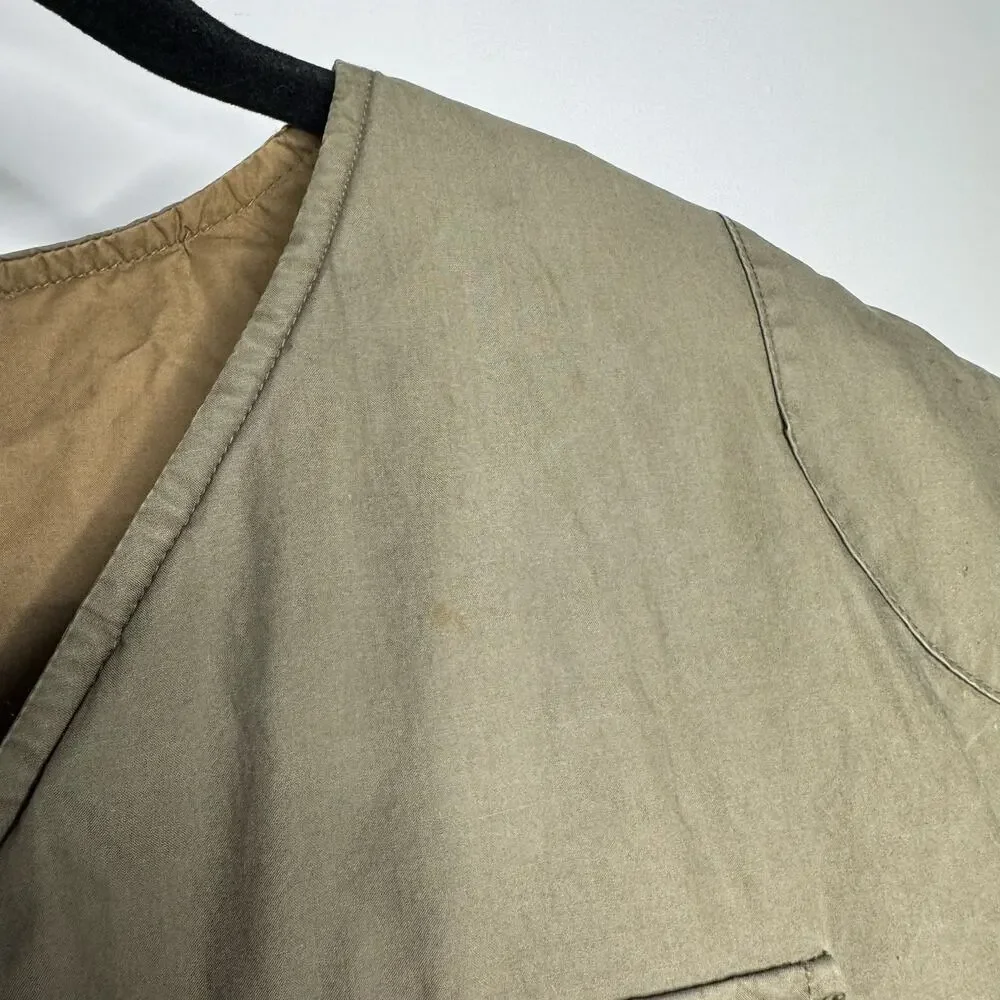 Vintage 90s Polo Ralph Lauren Goose Down Hunting Puffer Vest XL Green